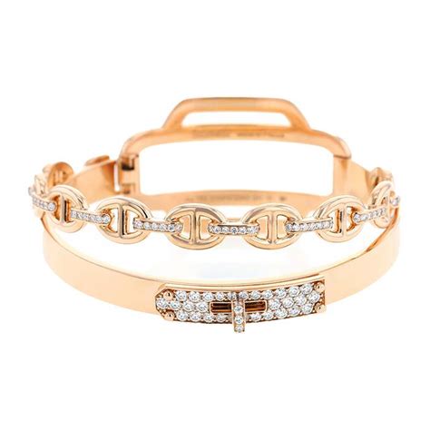 hermes bracelet pink|Hermes kelly bangle bracelet.